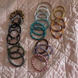 Colorful Beaded Bracelet Set